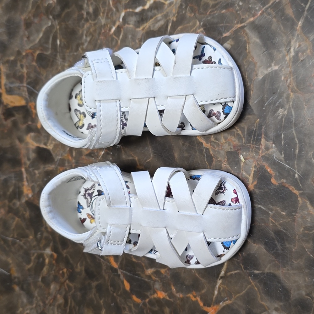 Wonder Nation Toddler Girls Fisherman Sandals Size 3